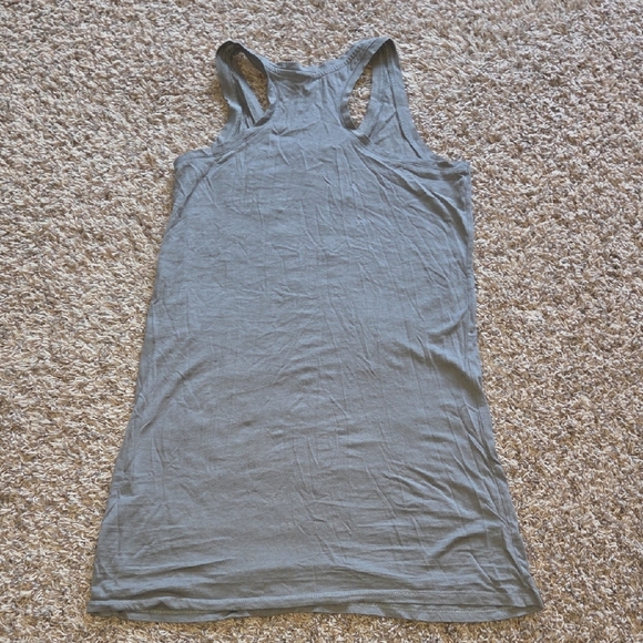 Alternative  Gray Racerback Tank - Picture 3 of 3